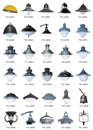 太陽(yáng)能庭院燈燈頭圖集1